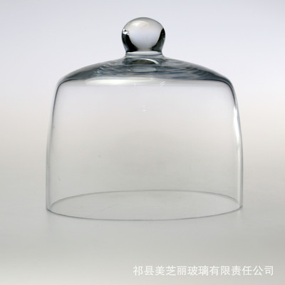 高白料钠钙玻璃罩 创意玻璃与石材的完美融合